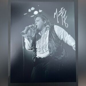 Meat Loaf Signed Rocky Horror Picture Show Photo Autograph 8x10